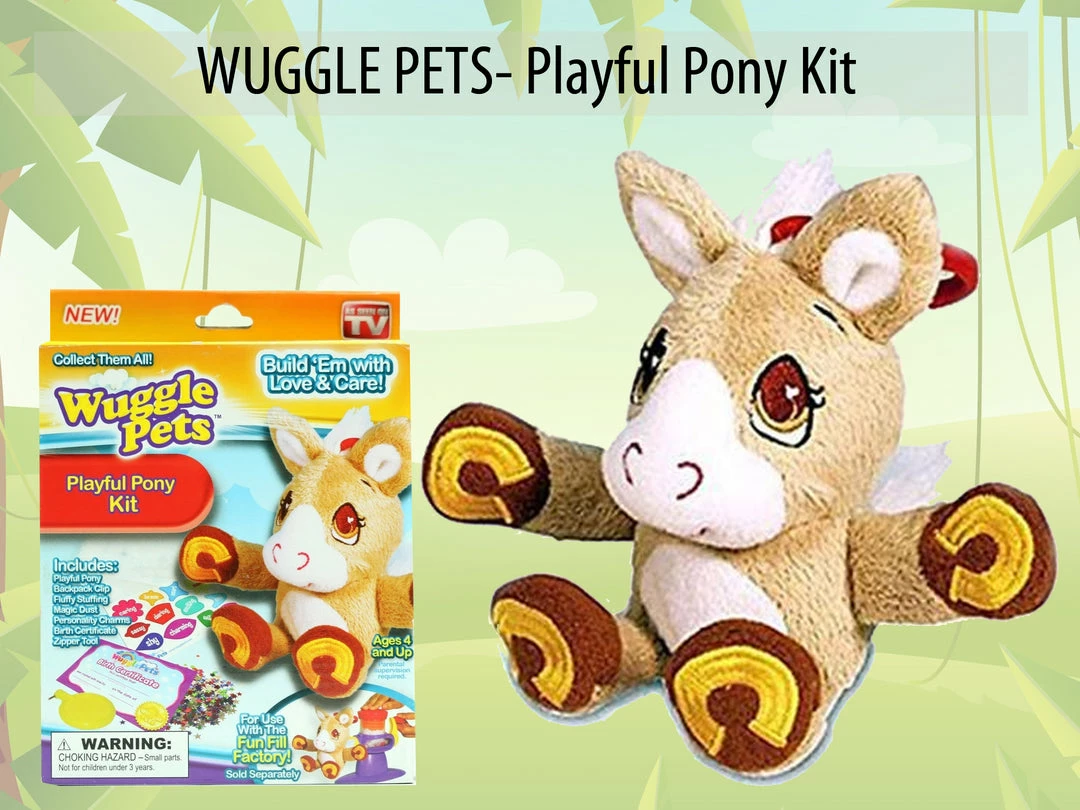 TVTimeDirect WUGGLE PETS- Playful Pony Kit Toys & Games 3 TVTimeDirect WUGGLE PETS- Playful Pony Kit Toys & Games