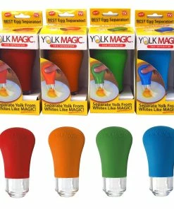 TVTimeDirect Yolk Magic Egg Separator- As Seen On TV Kitchen Baking Filter Yolk White Separator
