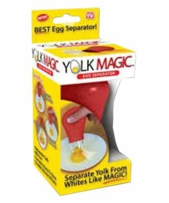 TVTimeDirect Yolk Magic Egg Separator- Kitchen Baking Filter Yolk White Separator As Seen On TV