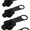TVTimeDirect Clothing & Accessories Universal Zipper Repair Kit - 6 Pack (Black)