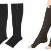 TVTimeDirect Zip Sox Compression Socks- Black- Small/Medium Clothing & Accessories 1 TVTimeDirect Zip Sox Compression Socks- Black- Small/Medium Clothing & Accessories